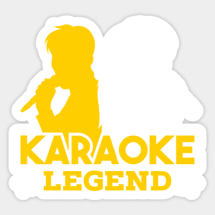 KARAOKE GIFT: Karaoke Legend Sticker